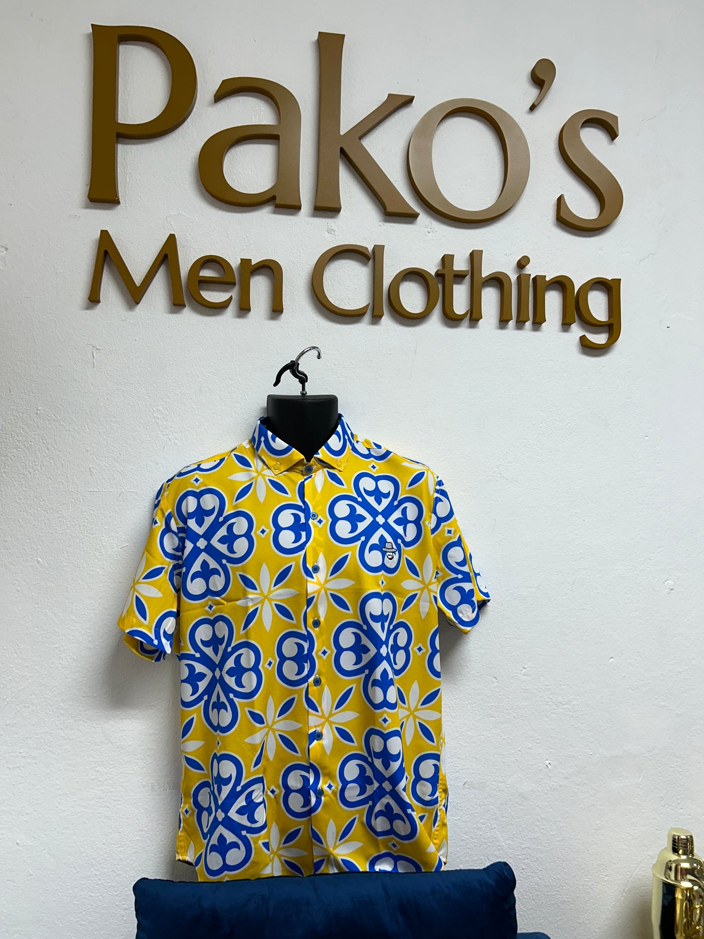 Yellow print SAMBARLOT