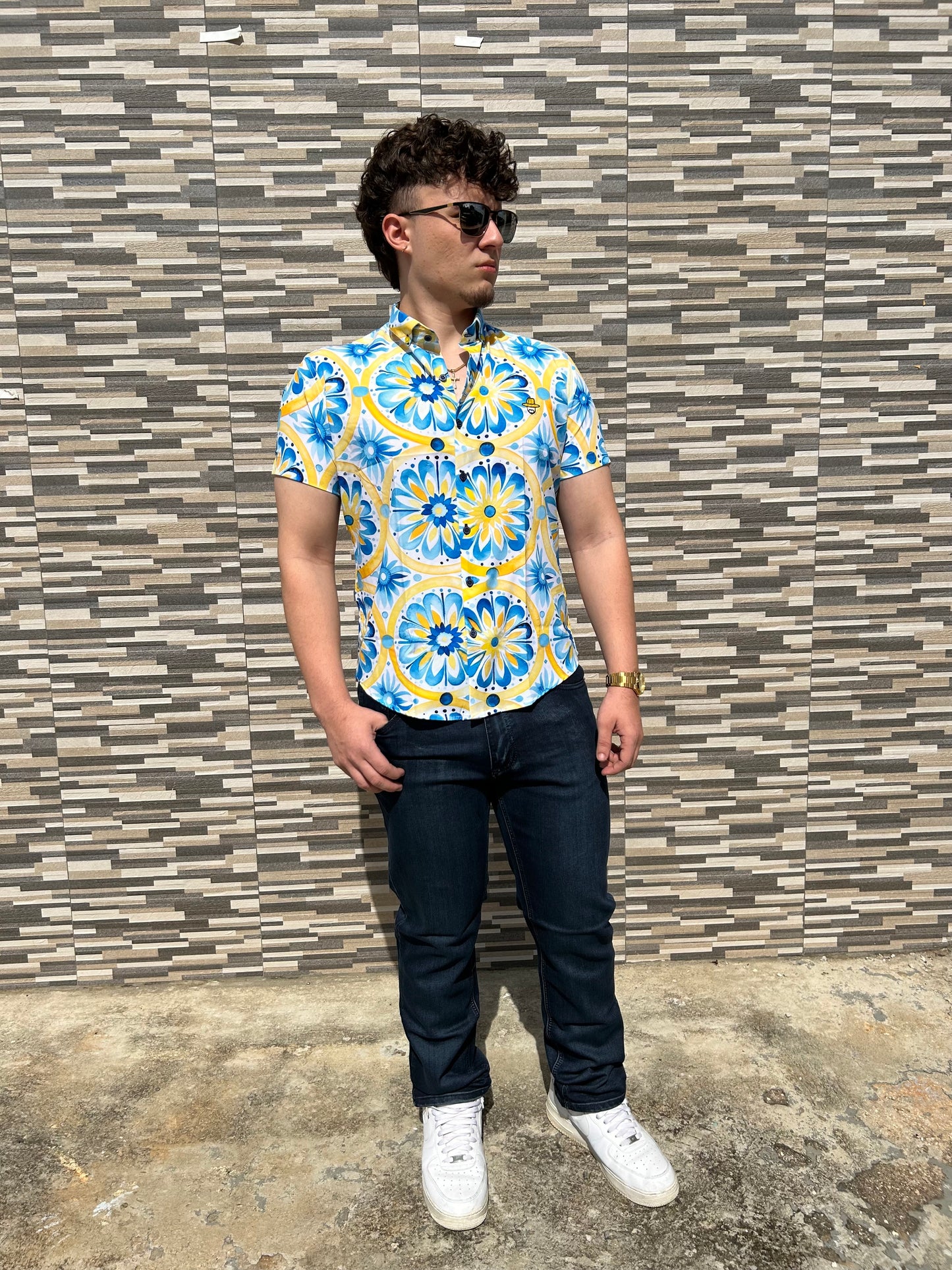 SAMBARLOT BLUE AND YELLOW
