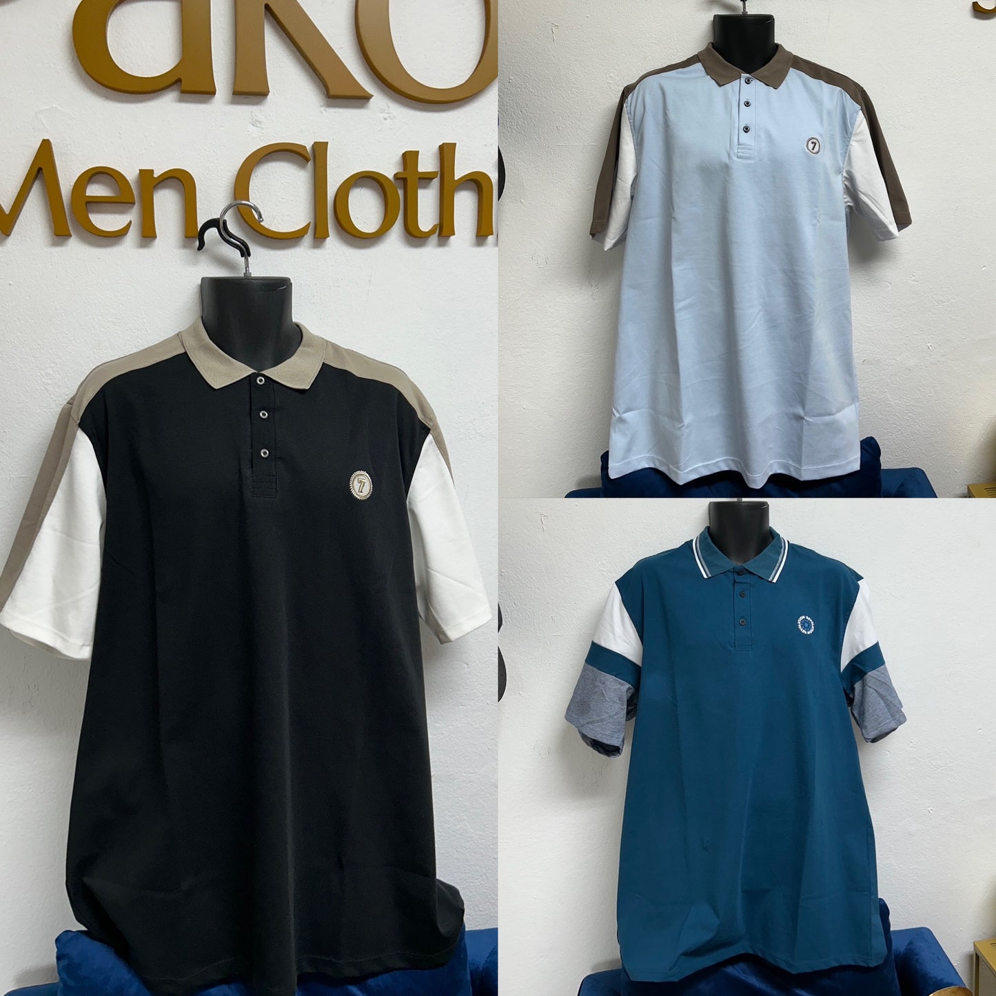 Fiorenzo plus sized polo