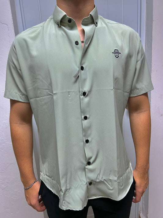 SAMBARLOT GREEN SHORT SLEEVE