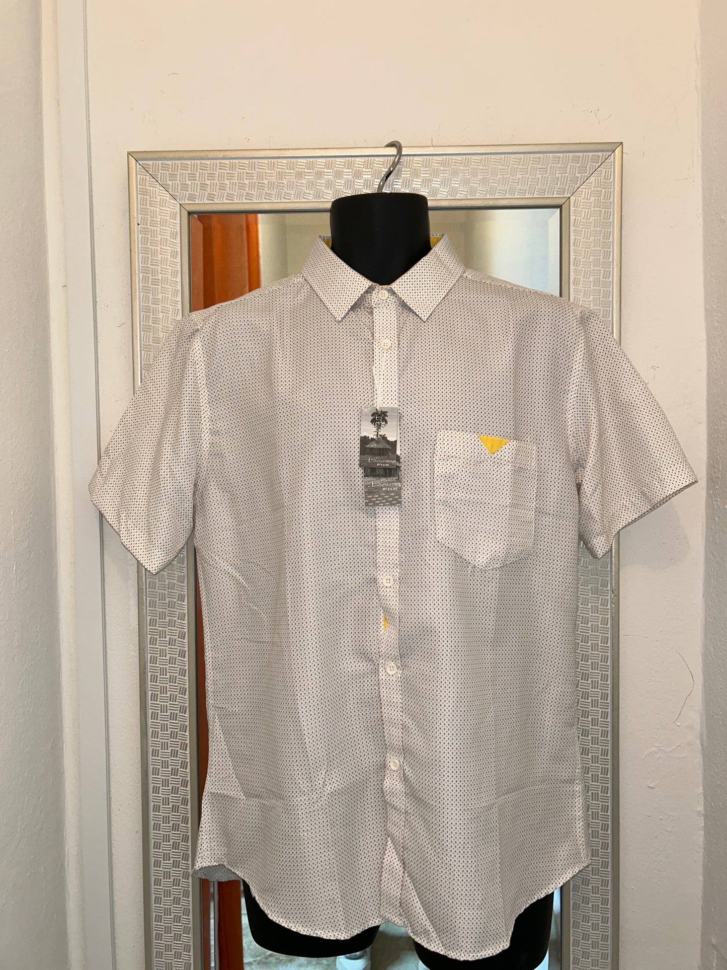 Bohio Breeze White & Yellow Shirt