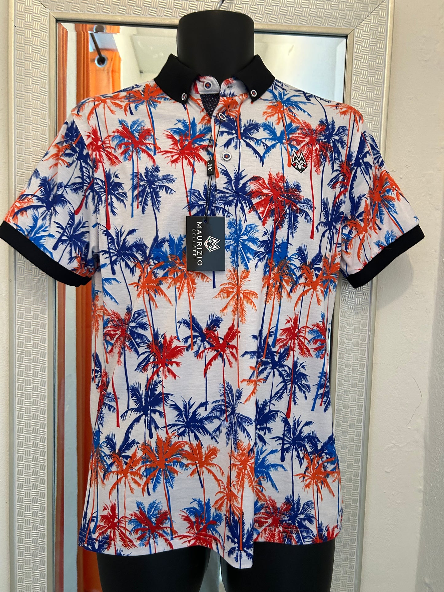 Maurizio Palm Trees Polo