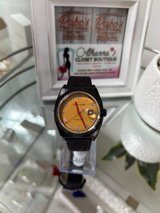 Jason Hyde Mustard Watch