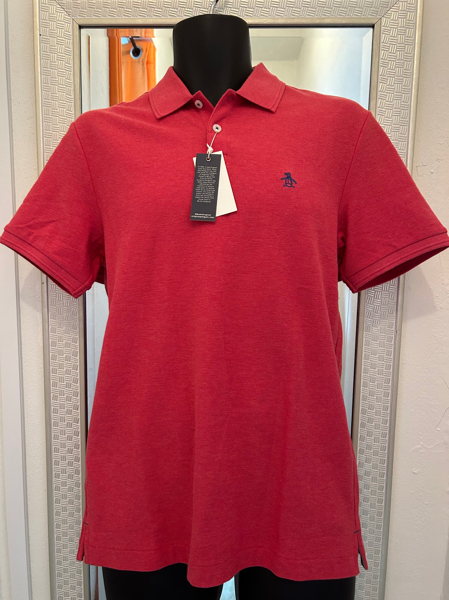 ORIGINAL PENGUIN RED POLO