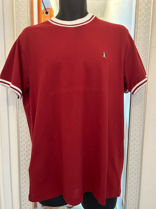 ORIGINAL PENGUIN DARK RED SHIRT