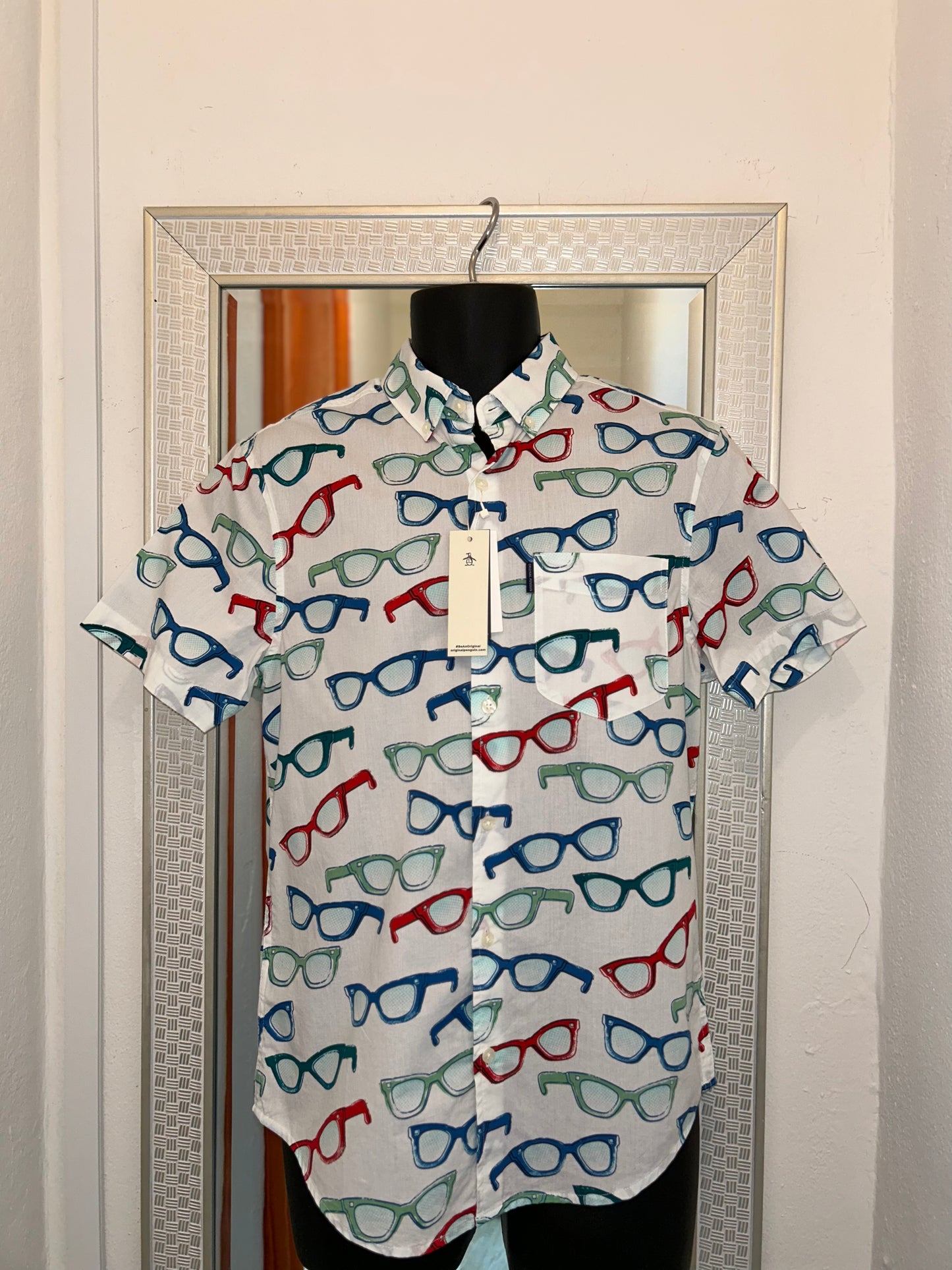 ORIGINAL PENGUIN SUNGLASS PRINT SHIRT