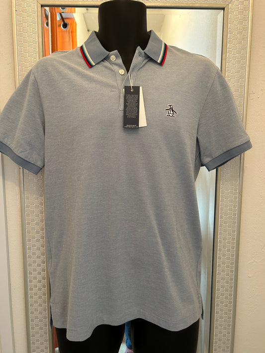 ORIGINAL PENGUIN LIGHT BLUE POLO