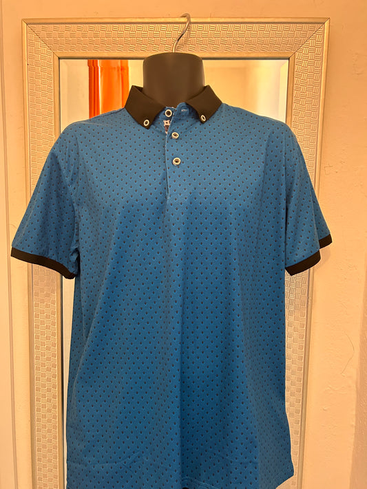 Maurizio Blue & Black Polo