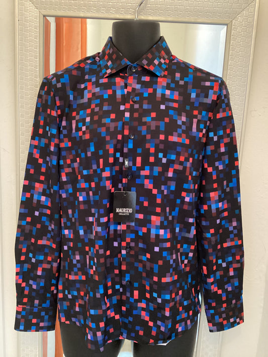 Maurizio Celletti BLACK PRINT shirt