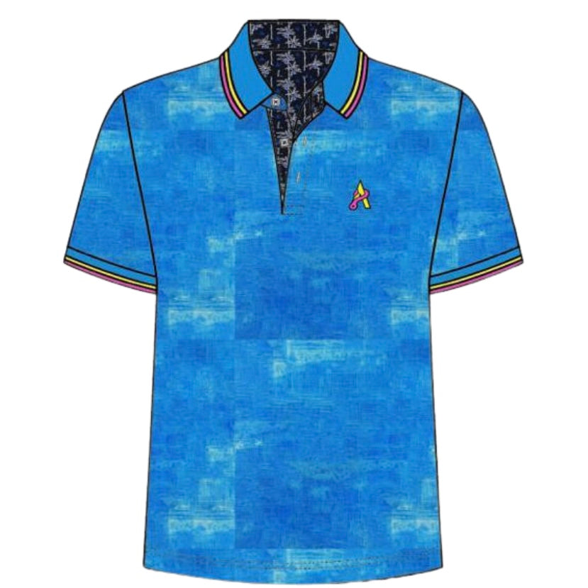 ADDICT BLUE POLO